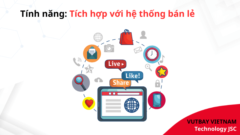 tích hợp tính năng bán lẻ - quản trị crm - erp